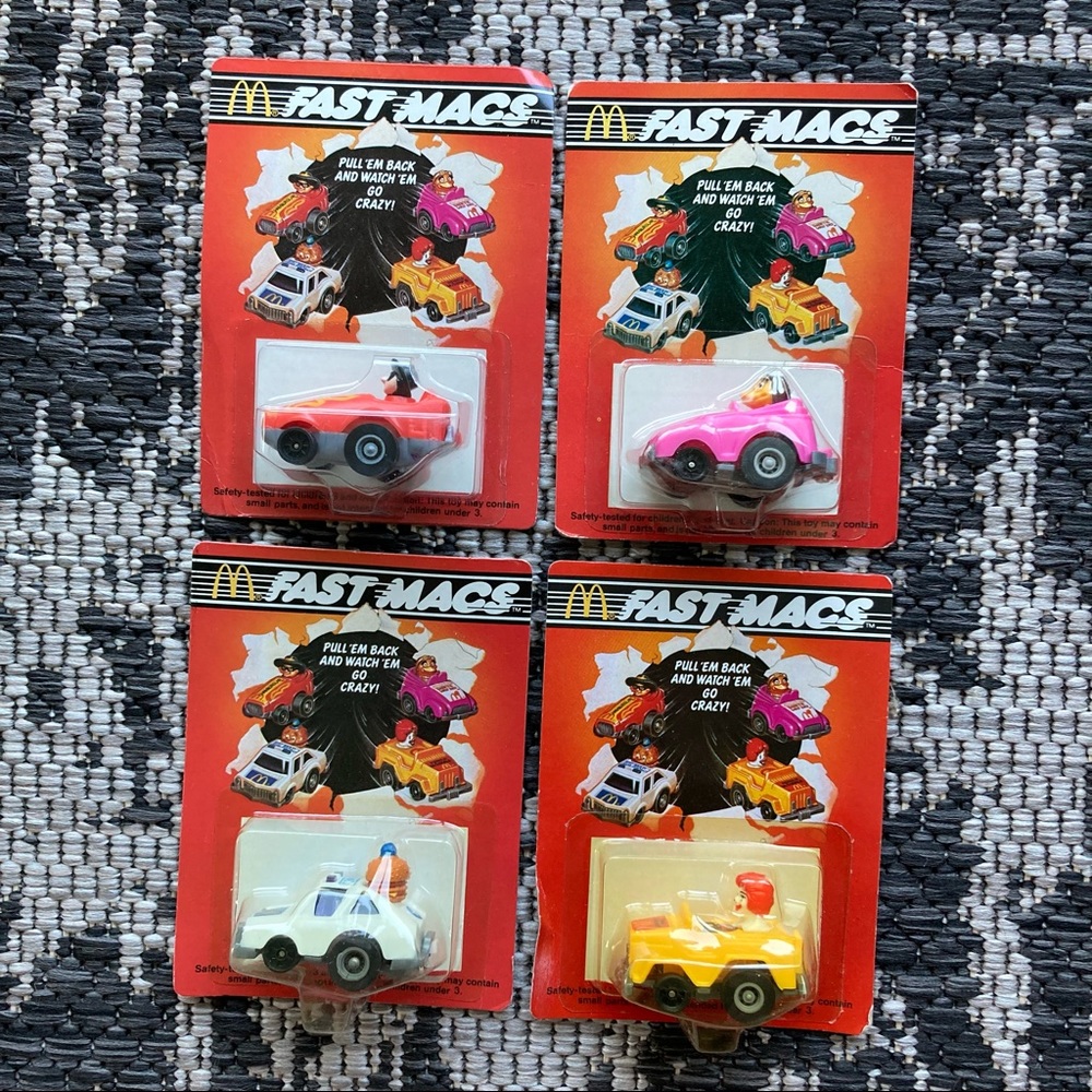 1985 McDonald's Fast Macs Full Set